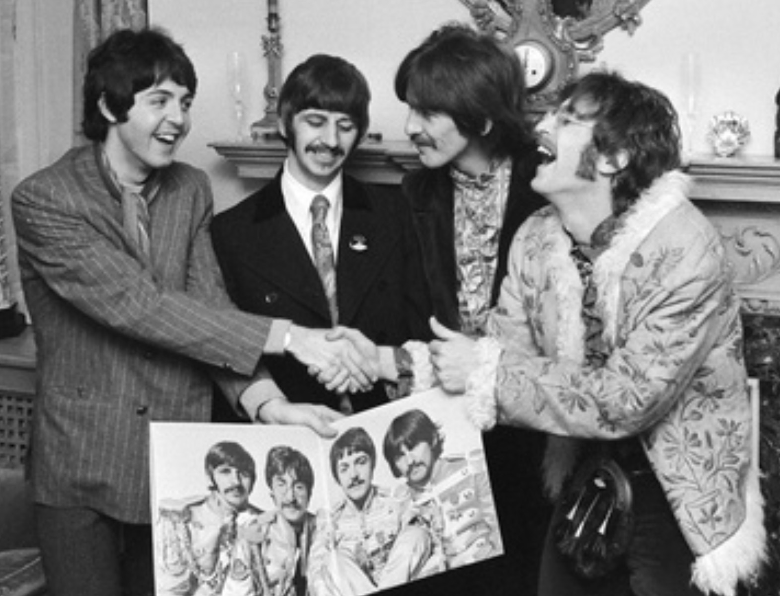 The Beatles promoting “Pepper” 
